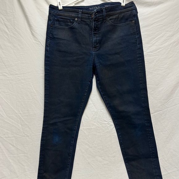 Sarah Blakely Dark Wash Skinny Jean - Picture 1 of 5
